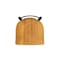 Holland Bar Stool Co 18" Low Back Swivel Vanity Stool, Black Wrinkle, Med Oak Seat 82118BWMedOak - alternate 4